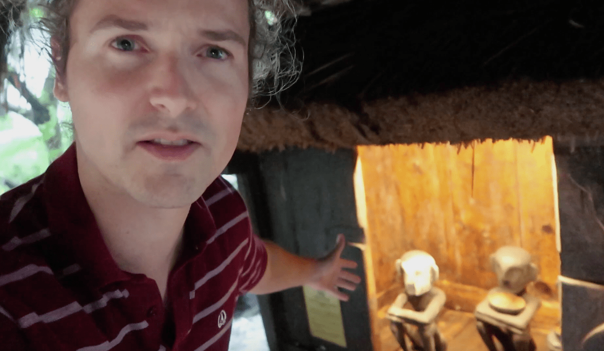 lennythroughparadise is amazed about how small this house is where the filipino tribes in baguio city lived